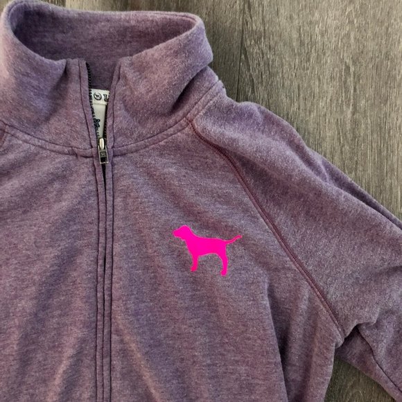 Victoria's Secret VS PINK Full Zip Collared Jacket - Picture 3 of 6